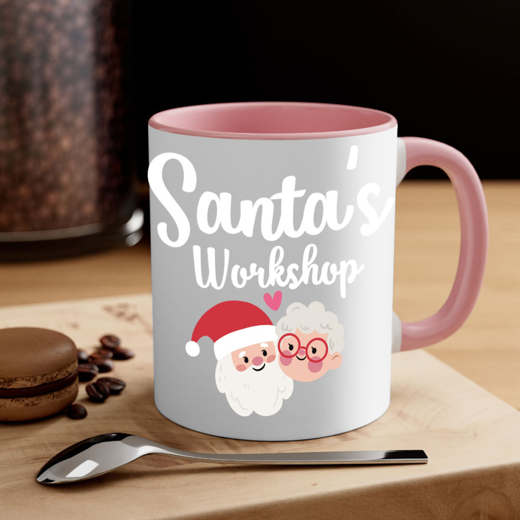 santas workshop style 1166#- christmas-Mug / Coffee Cup