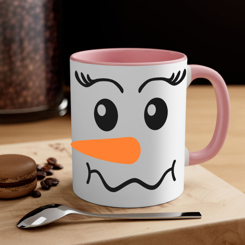 snowman face 4#- christmas-Mug / Coffee Cup