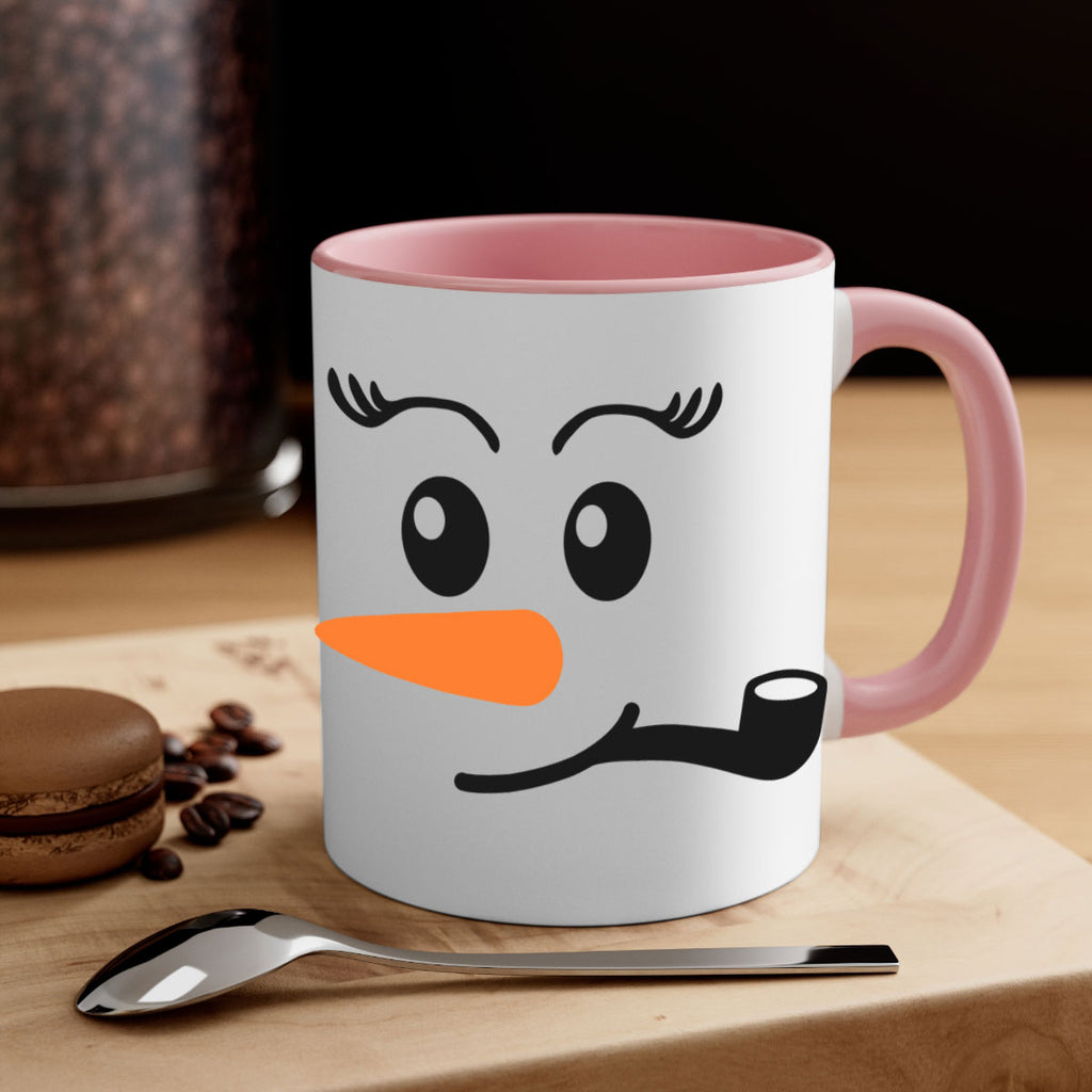 snowman face 6#- christmas-Mug / Coffee Cup