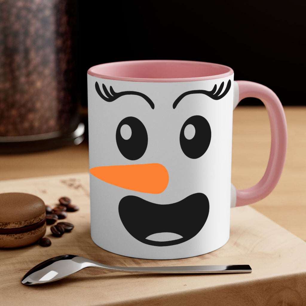 snowman face style 1180#- christmas-Mug / Coffee Cup
