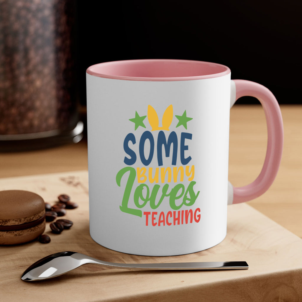 some bunny loves teaching Style 150#- teacher-Mug / Coffee Cup