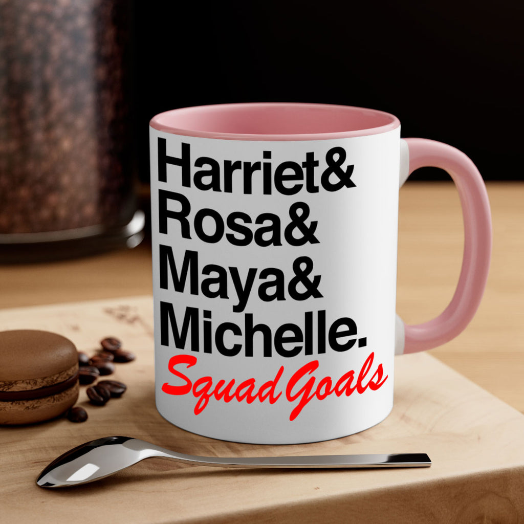 squad goals 26#- black words - phrases-Mug / Coffee Cup