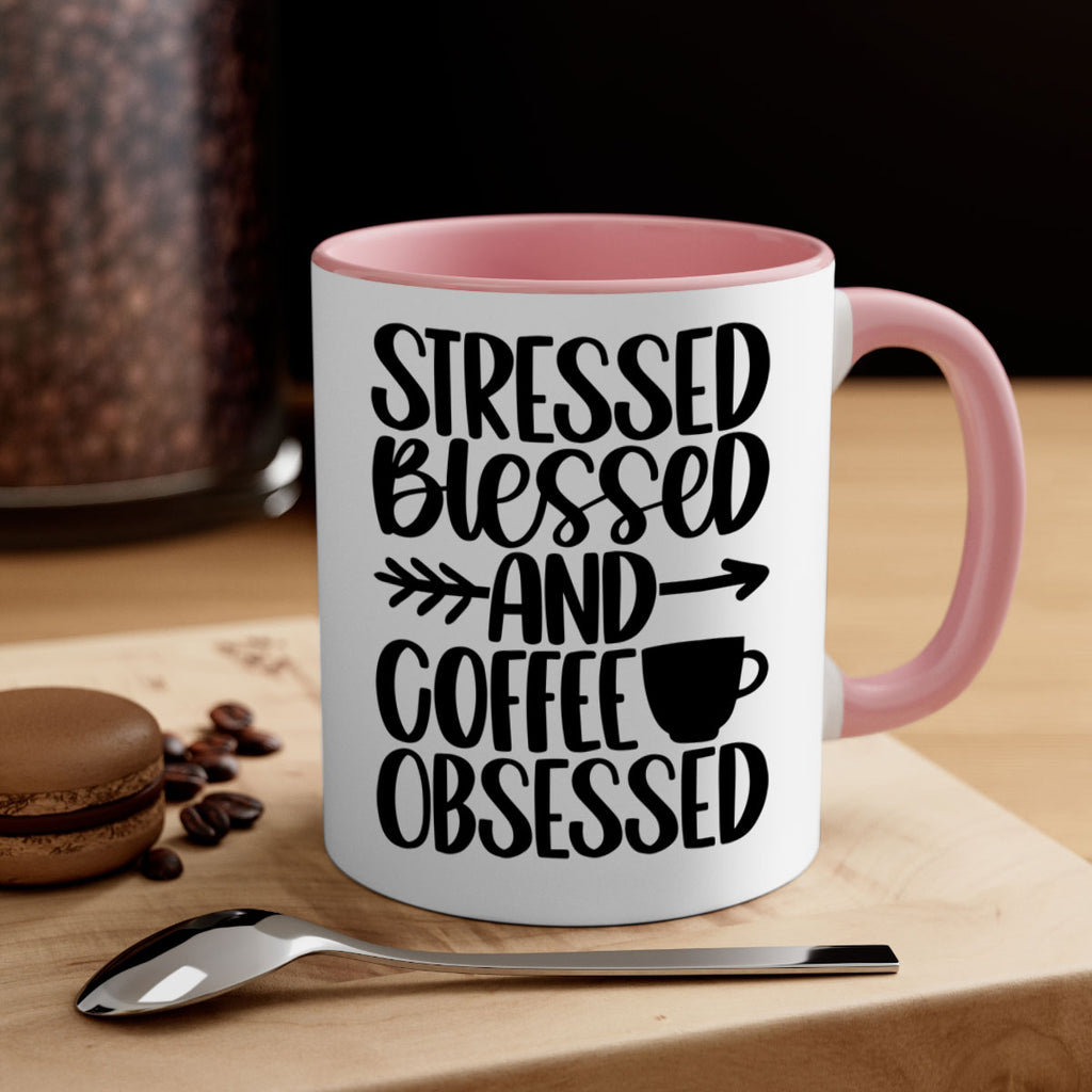 stressed blessed and 26#- coffee-Mug / Coffee Cup
