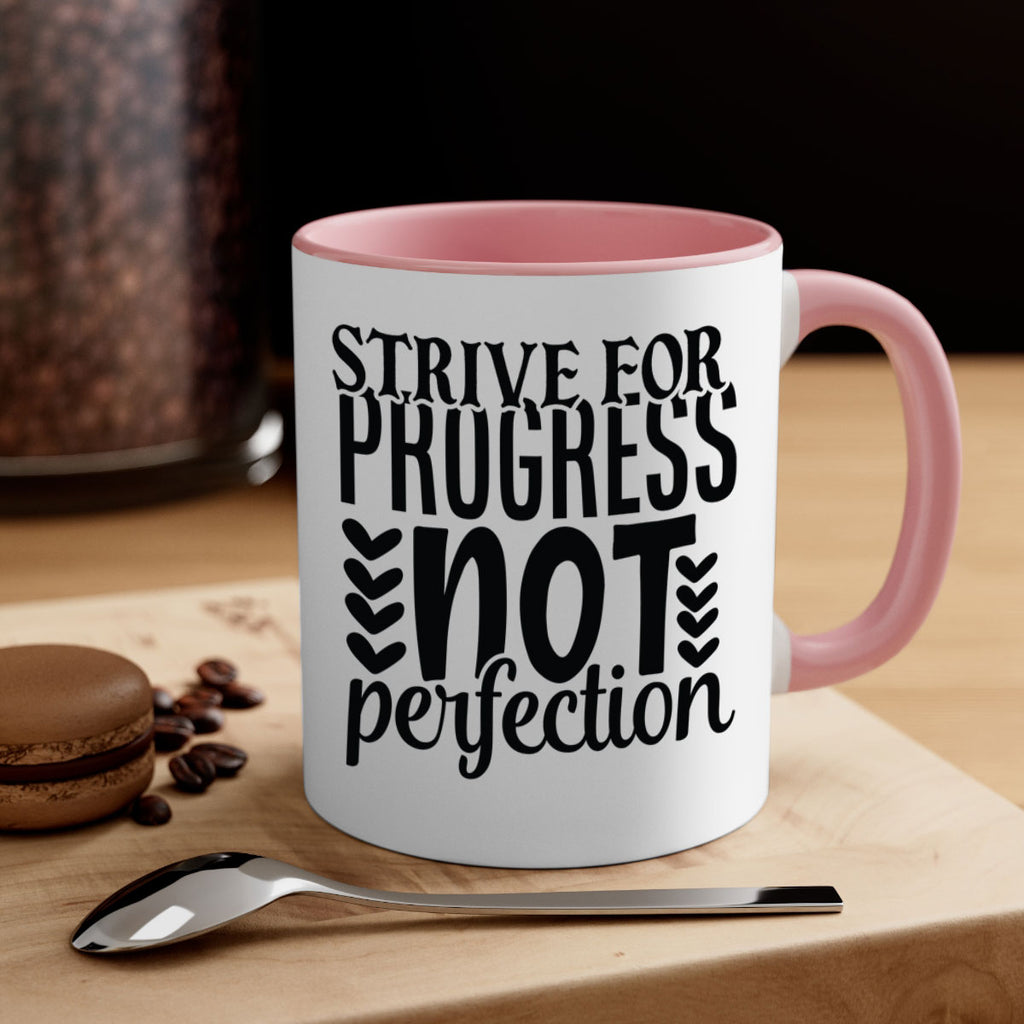 strive for progress not perfection Style 70#- motivation-Mug / Coffee Cup
