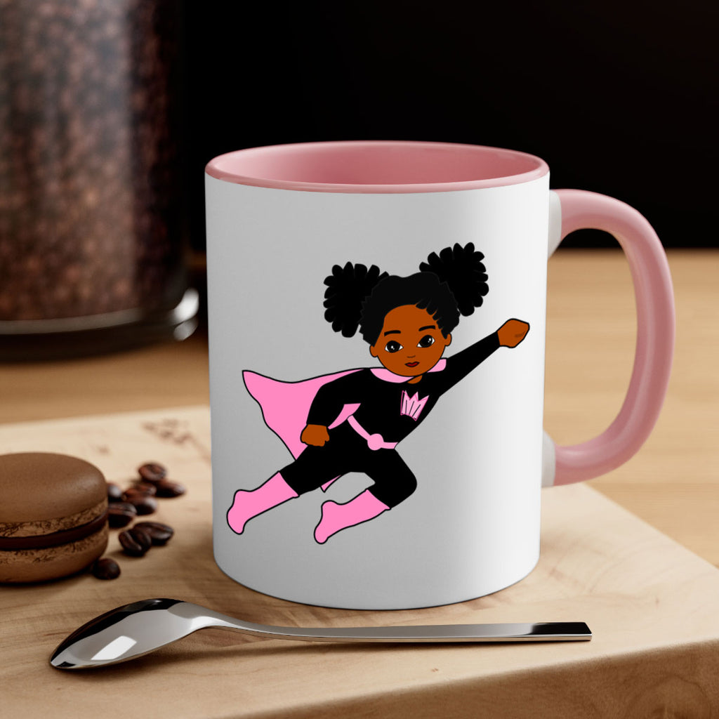 super kids girl 11#- Black women - Girls-Mug / Coffee Cup