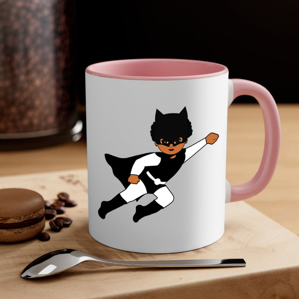 super kids girl 2#- Black women - Girls-Mug / Coffee Cup