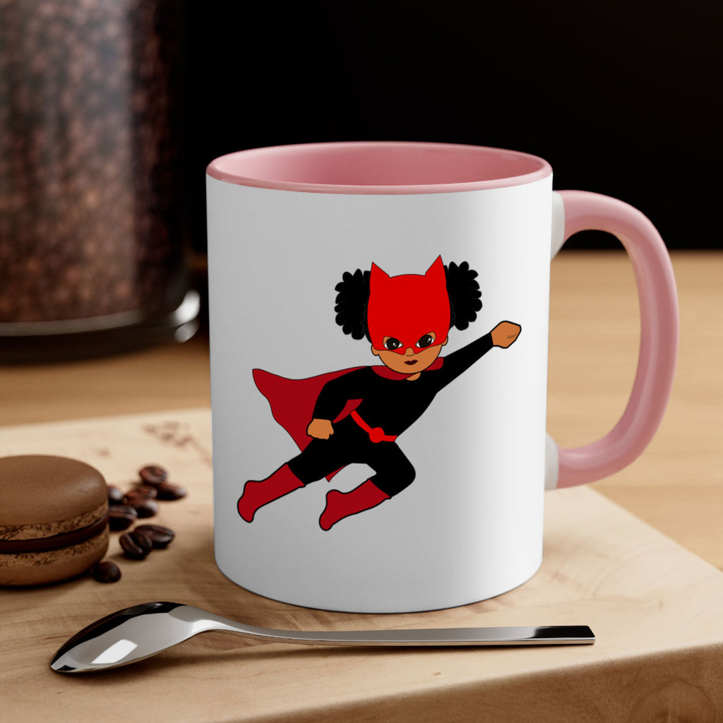 super kids girl 7#- Black women - Girls-Mug / Coffee Cup