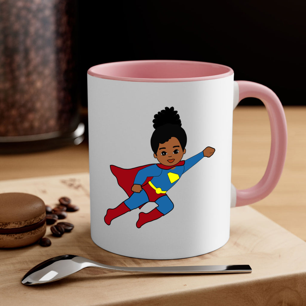 super kids girl 9#- Black women - Girls-Mug / Coffee Cup