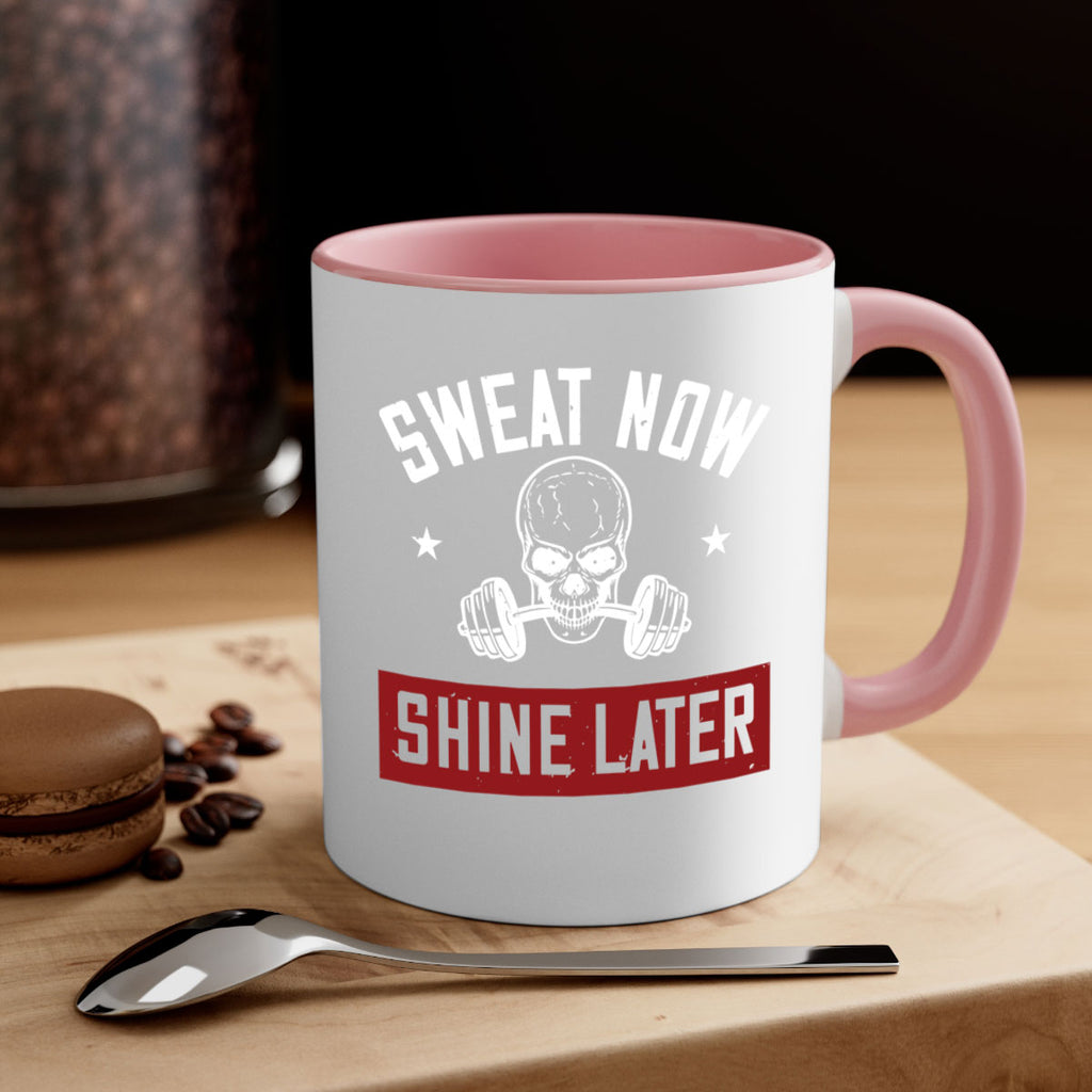 sweat now shine later 68#- gym-Mug / Coffee Cup