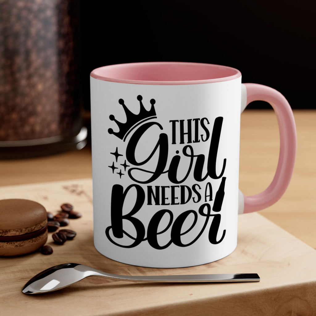 this girl needs a beer 17#- beer-Mug / Coffee Cup