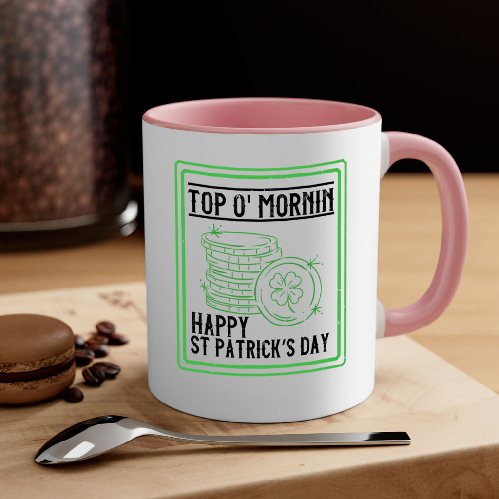 top o mornin happy st patrick’s day Style 8#- St Patricks Day-Mug / Coffee Cup