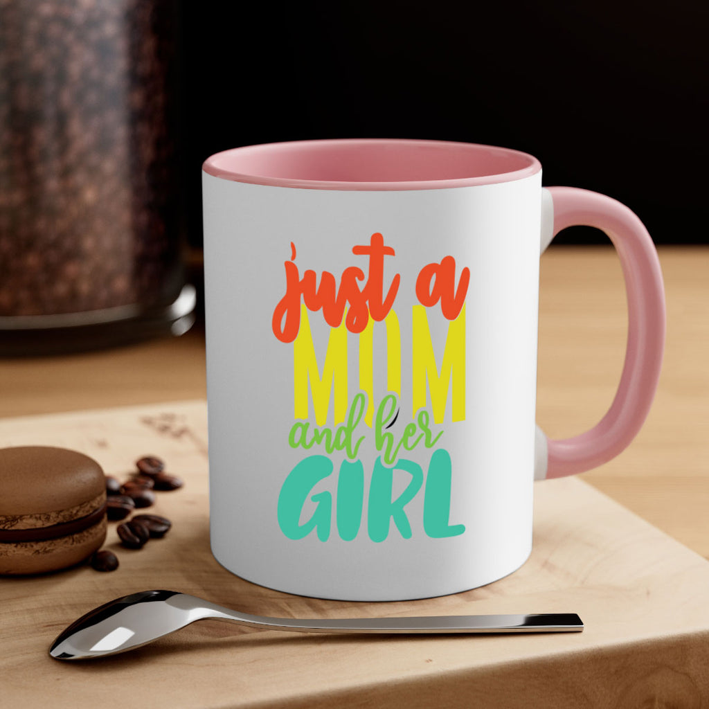 ust a mom and her girl 360#- mom-Mug / Coffee Cup