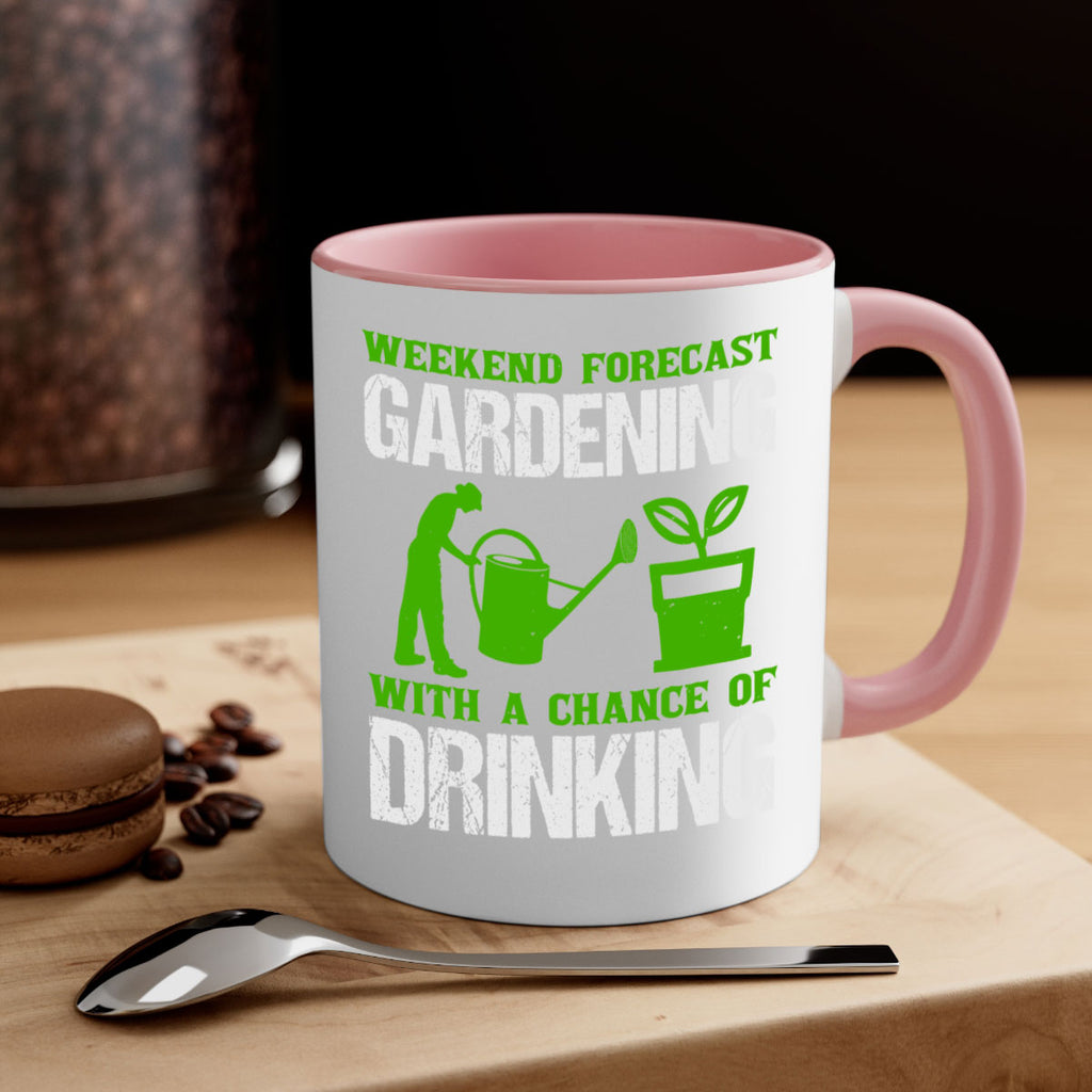weekend forecast with a chance of 30#- Farm and garden-Mug / Coffee Cup