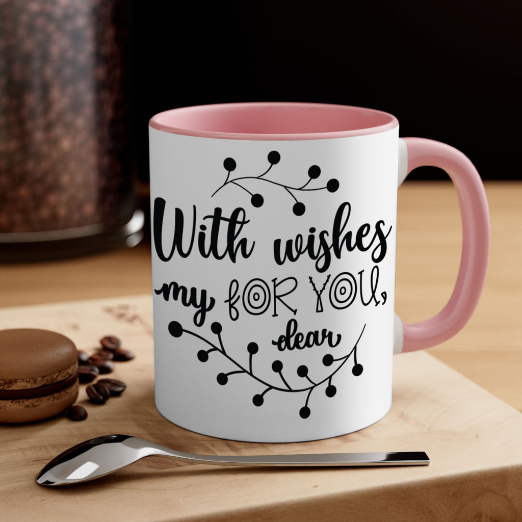 with wishes for you, my dear style 1245#- christmas-Mug / Coffee Cup