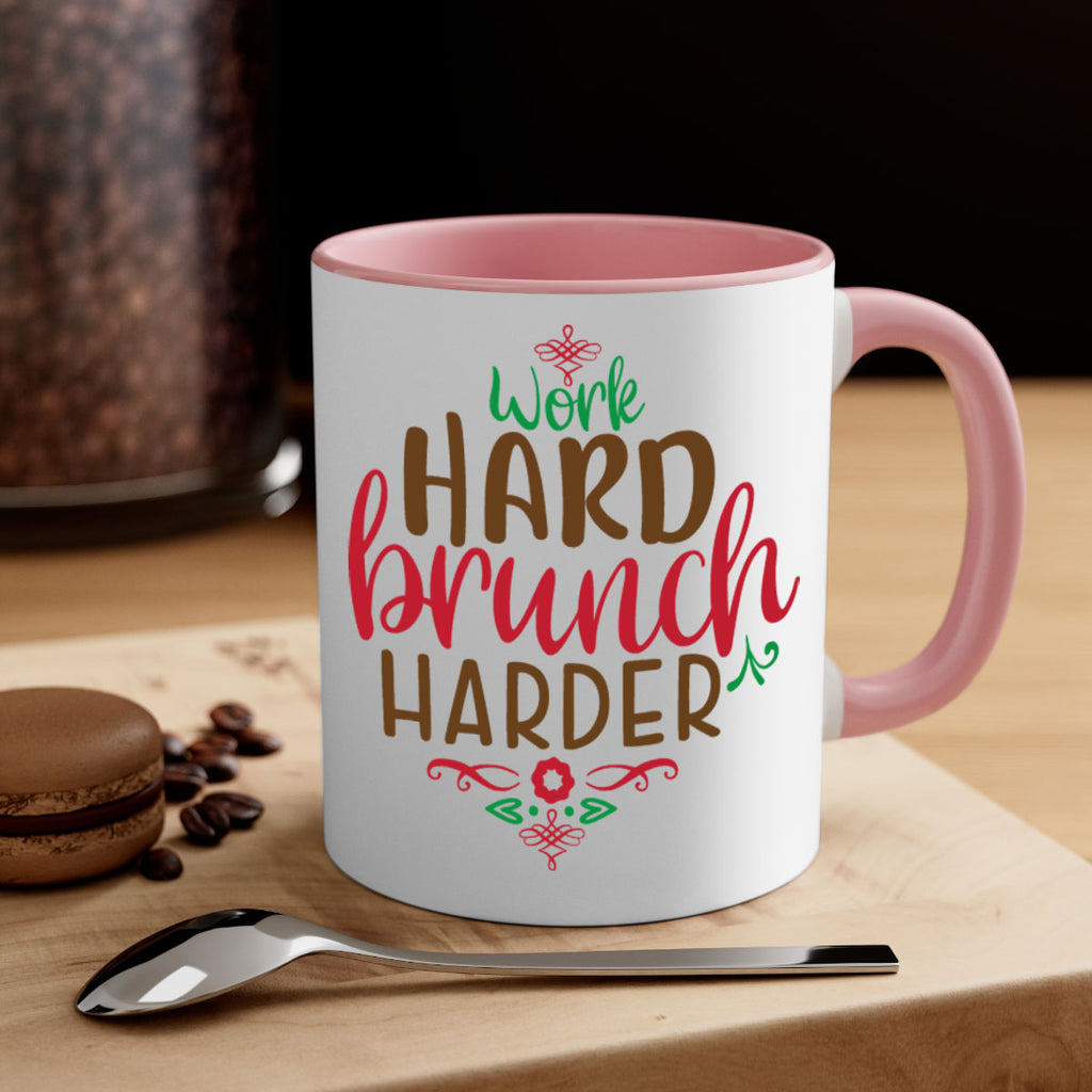 work hard brunch harder 1#- christmas-Mug / Coffee Cup