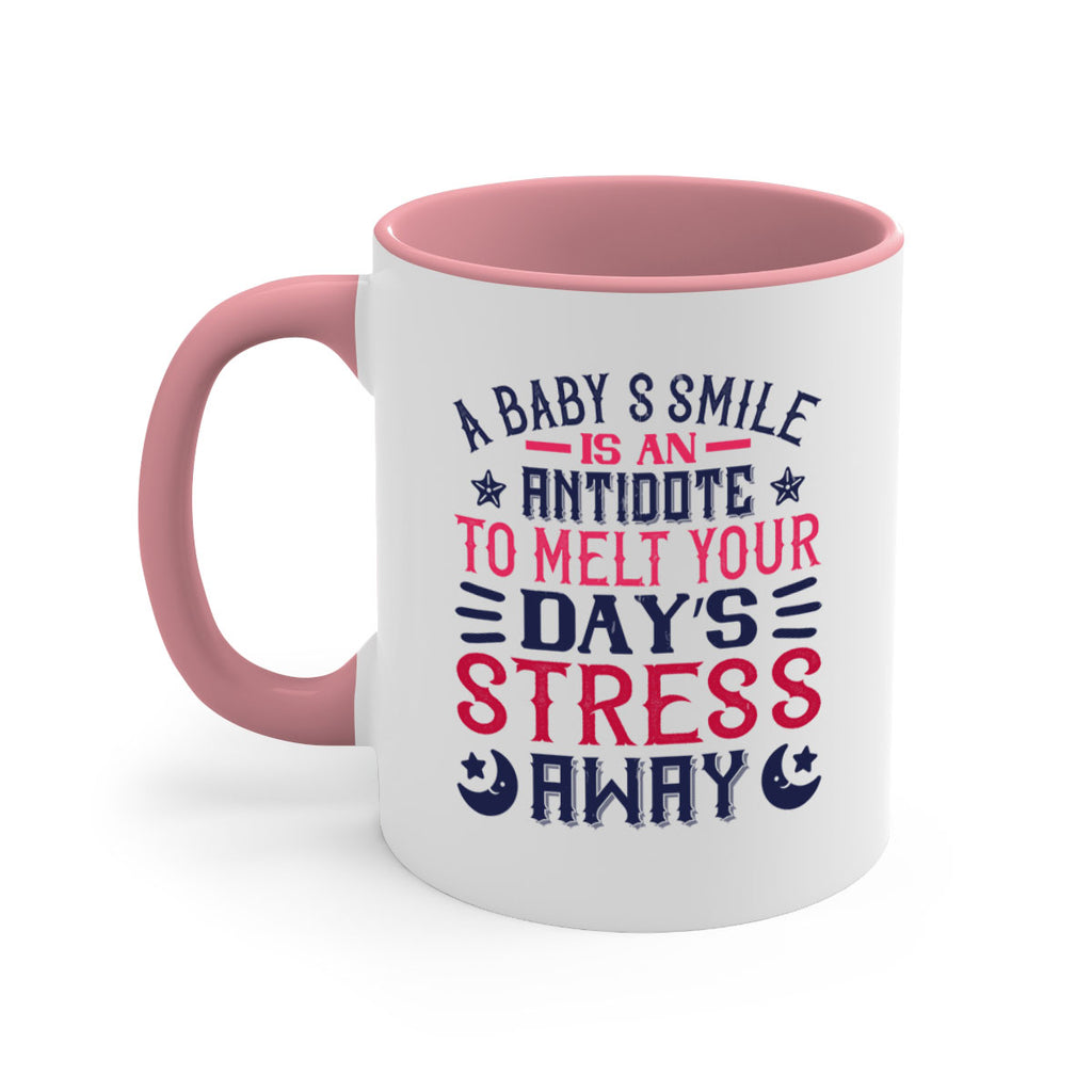 A baby’s smile is an antidote to melt your day’s stress away Style 135#- baby2-Mug / Coffee Cup