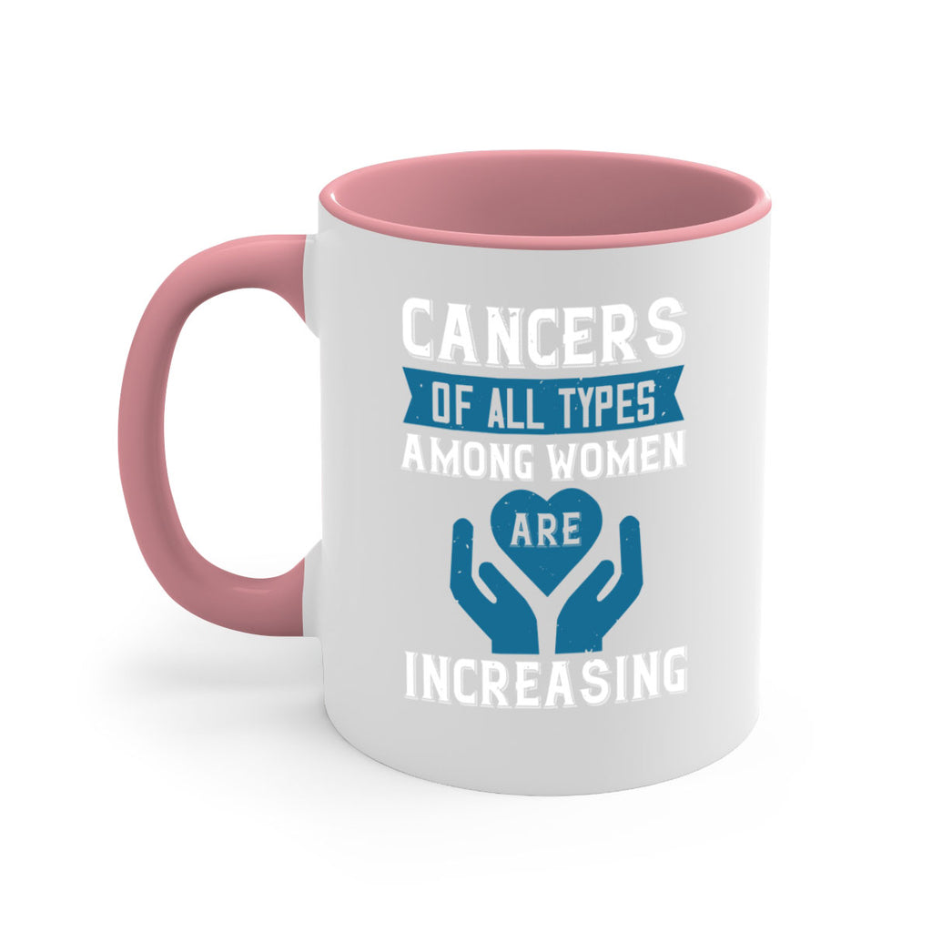 Cancers of all types among women are increasing Style 4#- World Health-Mug / Coffee Cup