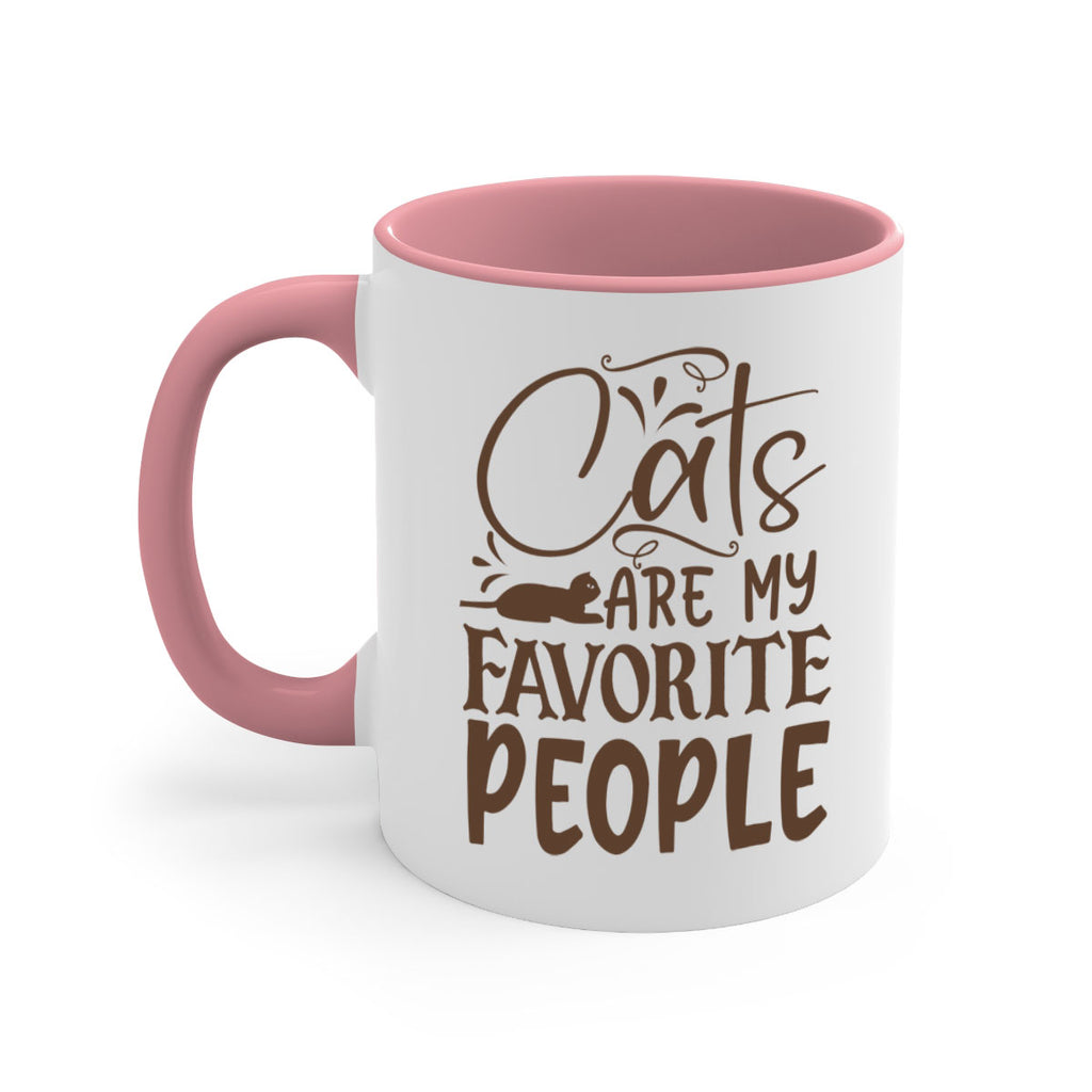 Cats Are My Favorite People Style 7#- cat-Mug / Coffee Cup