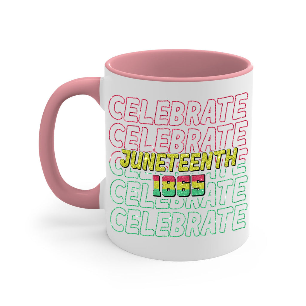 Celabrate Juneteenth Since 1865 Png 18#- juneteenth-Mug / Coffee Cup