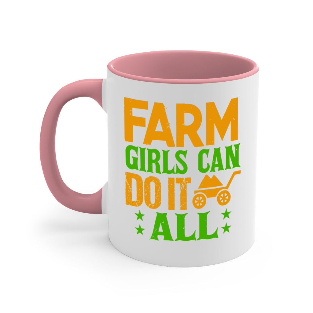 Farm girls can do it all 13#- Farm and garden-Mug / Coffee Cup