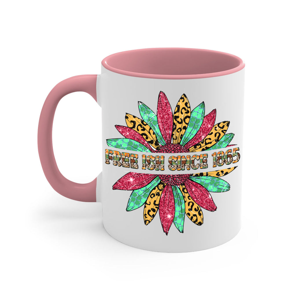 Freeish Since 1865 Sunflower Juneteenth 15#- juneteenth-Mug / Coffee Cup