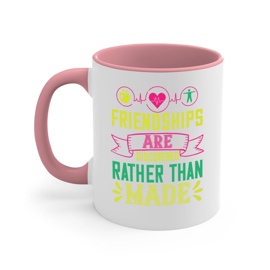 Friendships are discovered rather than made Style 48#- World Health-Mug / Coffee Cup