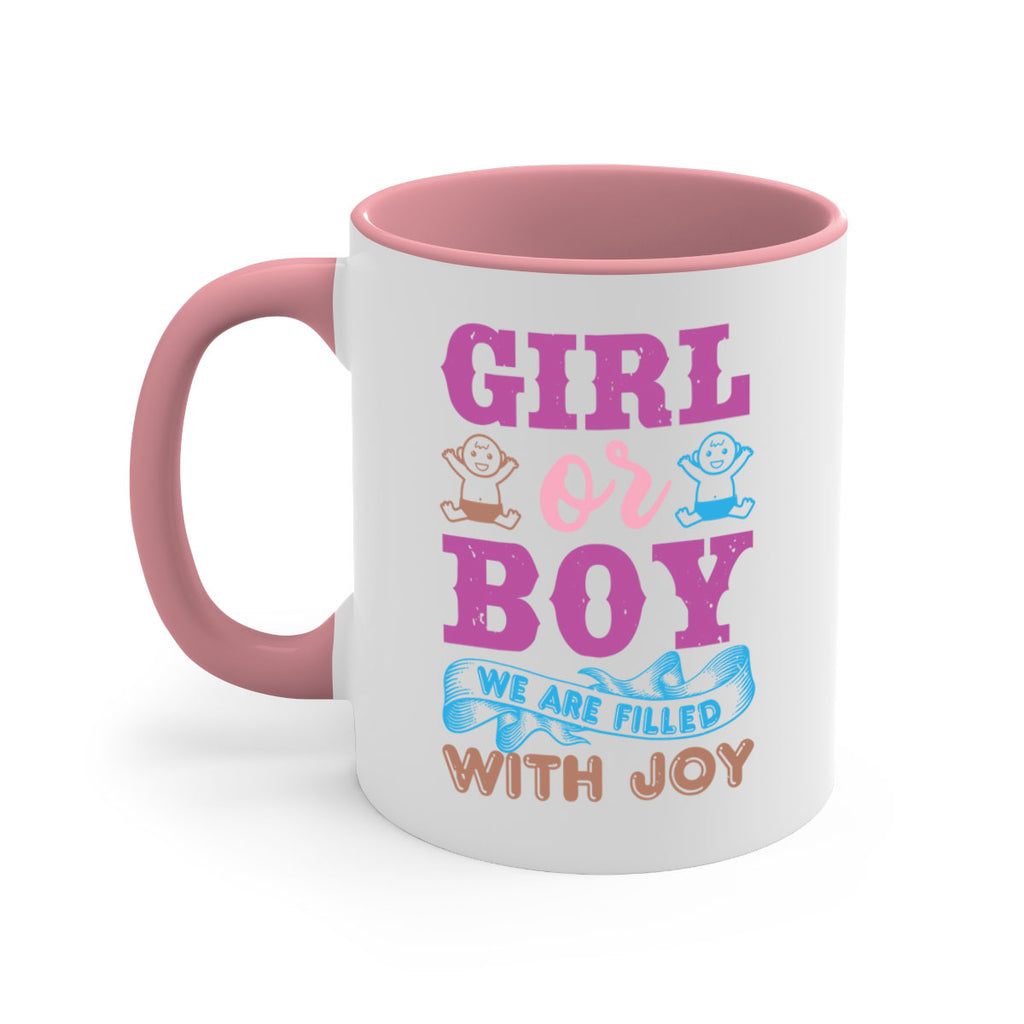 Girl or boy we are filled with joy Style 38#- baby shower-Mug / Coffee Cup
