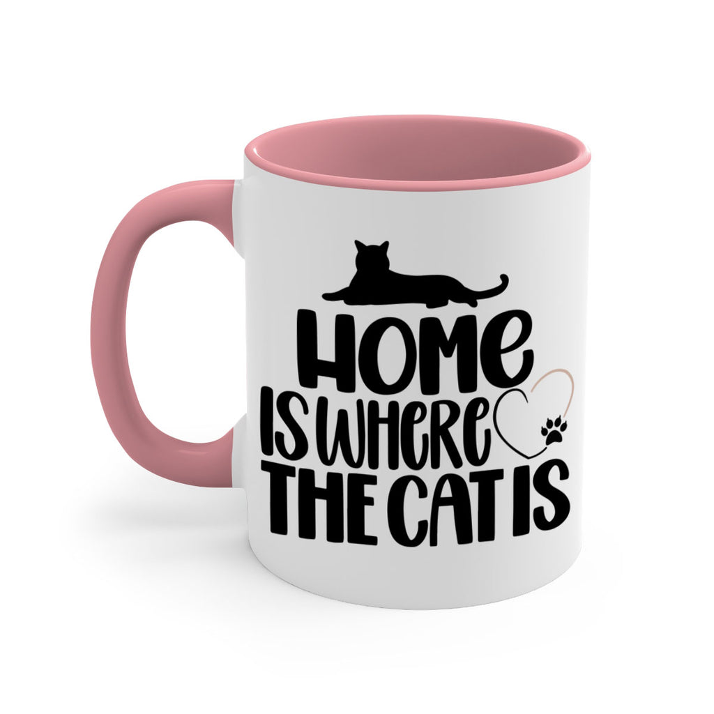 Home Is Where The Cat is Style 93#- cat-Mug / Coffee Cup