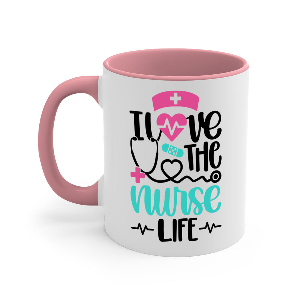 I Love The Nurse Life Style Style 169#- nurse-Mug / Coffee Cup