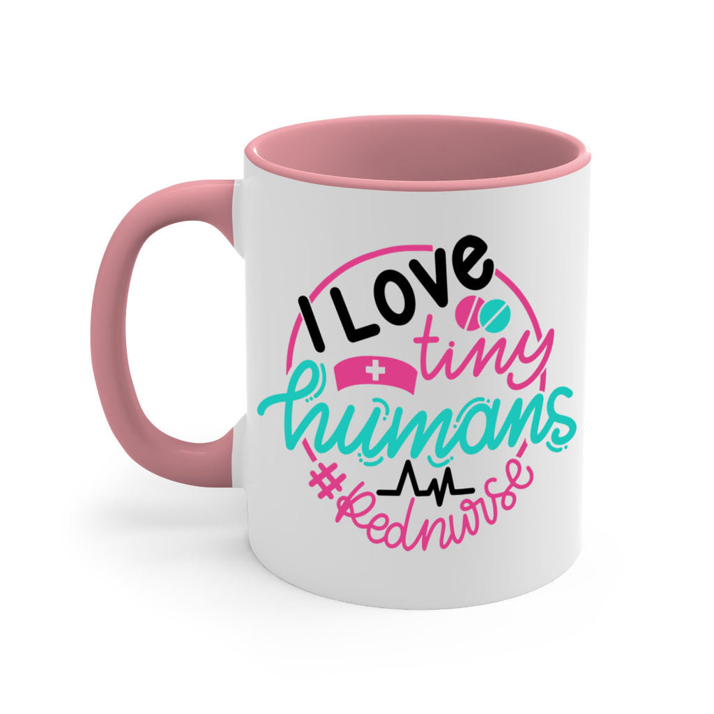 I Love Tiny Humans Red Nurse Style Style 167#- nurse-Mug / Coffee Cup