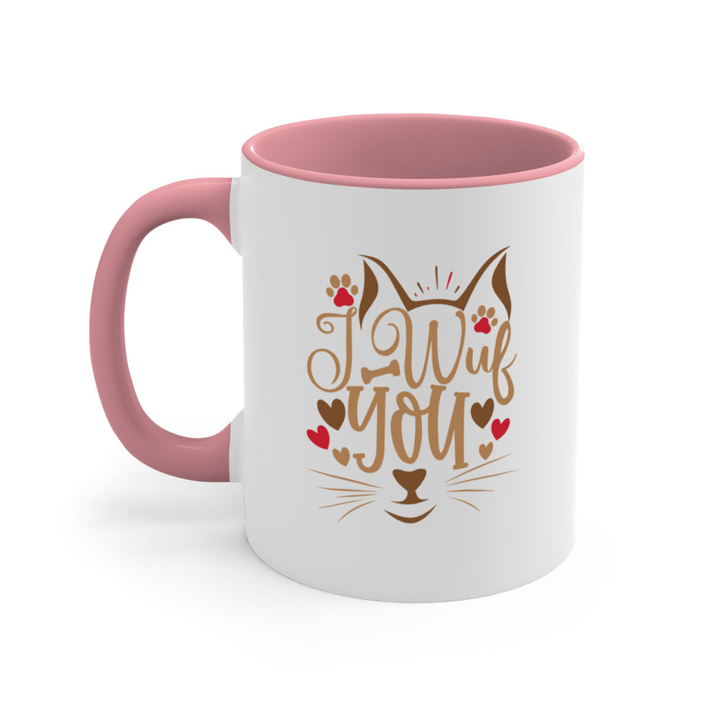 I Wuf You Style 16#- cat-Mug / Coffee Cup