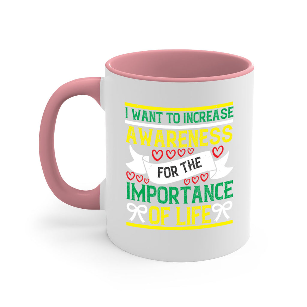 I want to increase awareness for the importance of life Style 44#- Self awareness-Mug / Coffee Cup