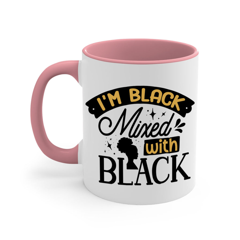 Im black mixed with black Style 30#- Black women - Girls-Mug / Coffee Cup