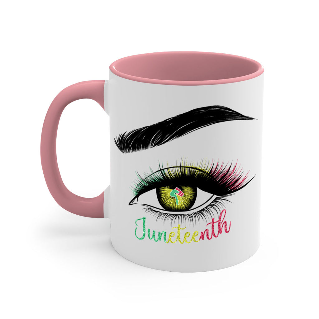 Juneteenth 1865 GirlS Eye 3#- juneteenth-Mug / Coffee Cup