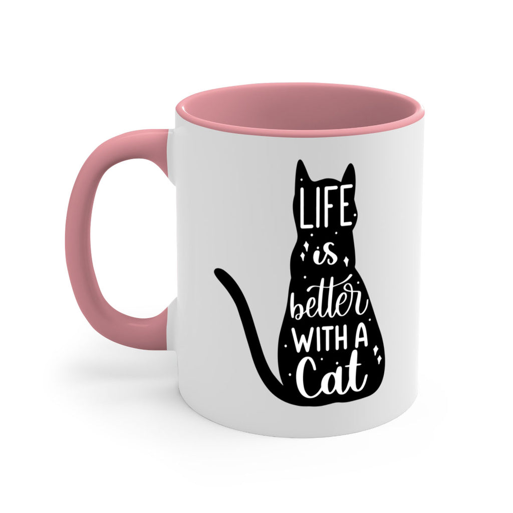 Life Is Better With A Cat Style 98#- cat-Mug / Coffee Cup