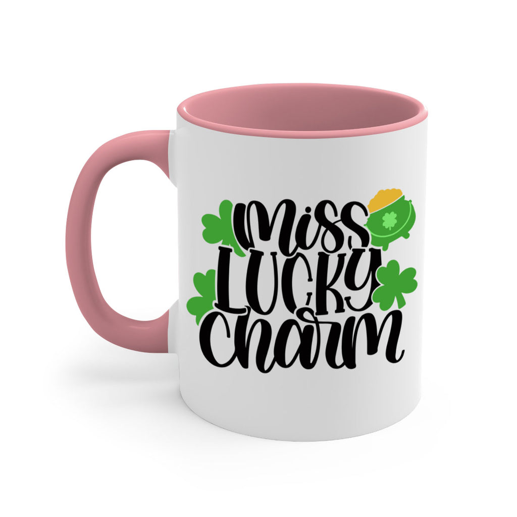 Miss Lucky Charm Style 48#- St Patricks Day-Mug / Coffee Cup