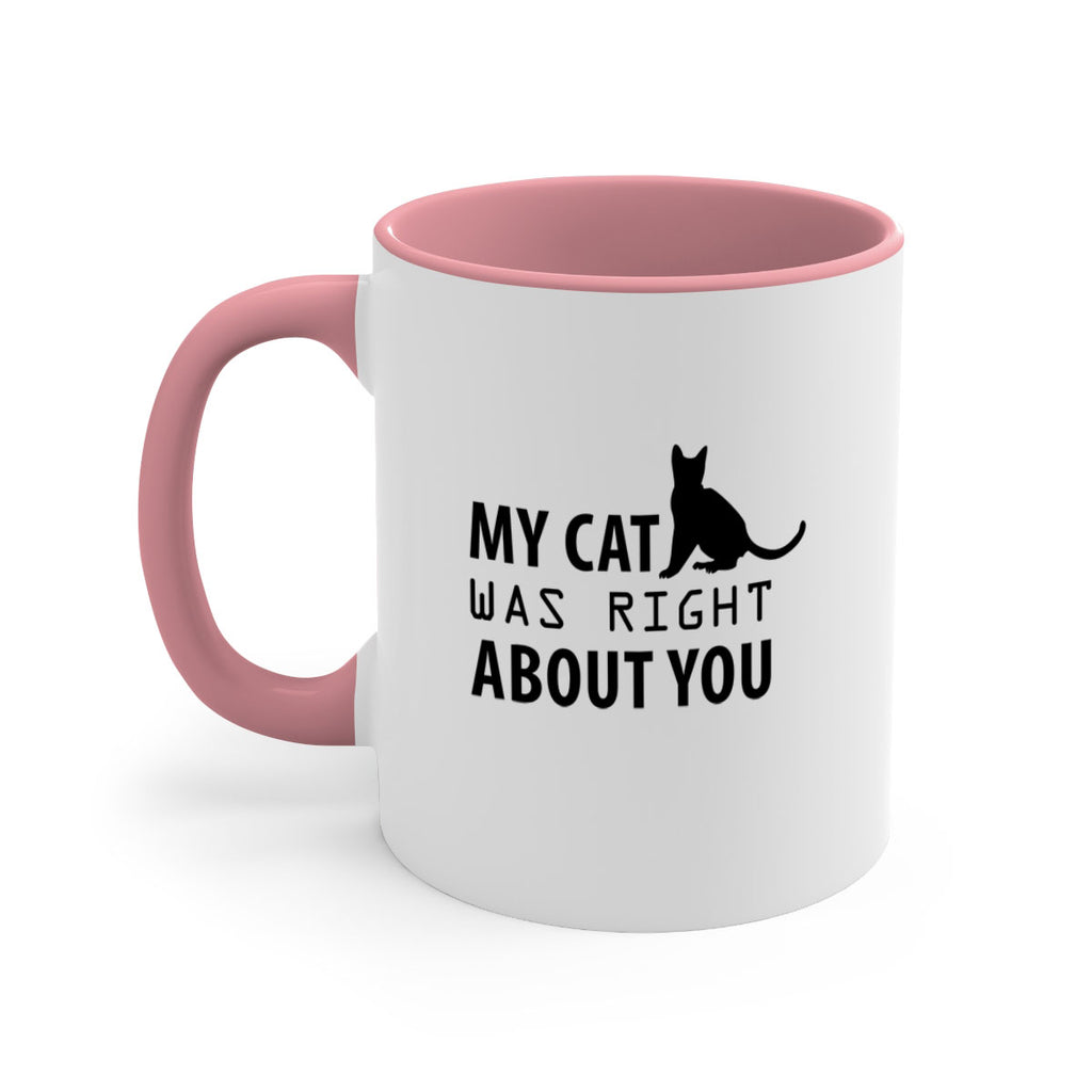 My Cat Was Right Style 72#- cat-Mug / Coffee Cup