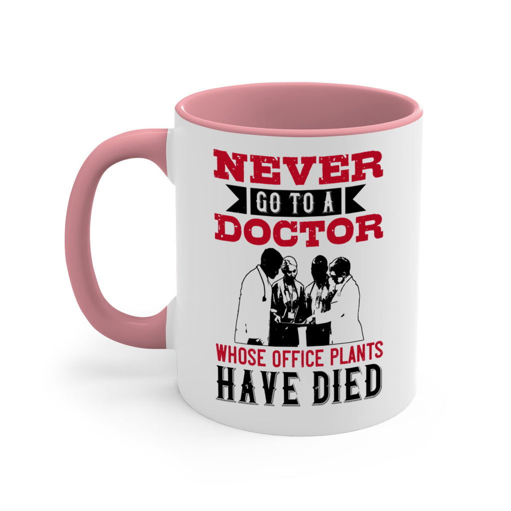 Never go to a doctor whose office plants have died Style 32#- medical-Mug / Coffee Cup