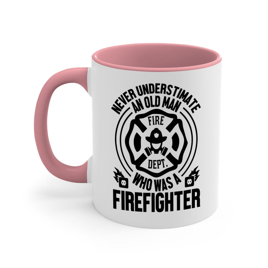 Never understimate Style 48#- fire fighter-Mug / Coffee Cup