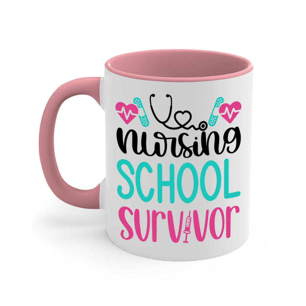 Nursing School Survivor Style Style 63#- nurse-Mug / Coffee Cup