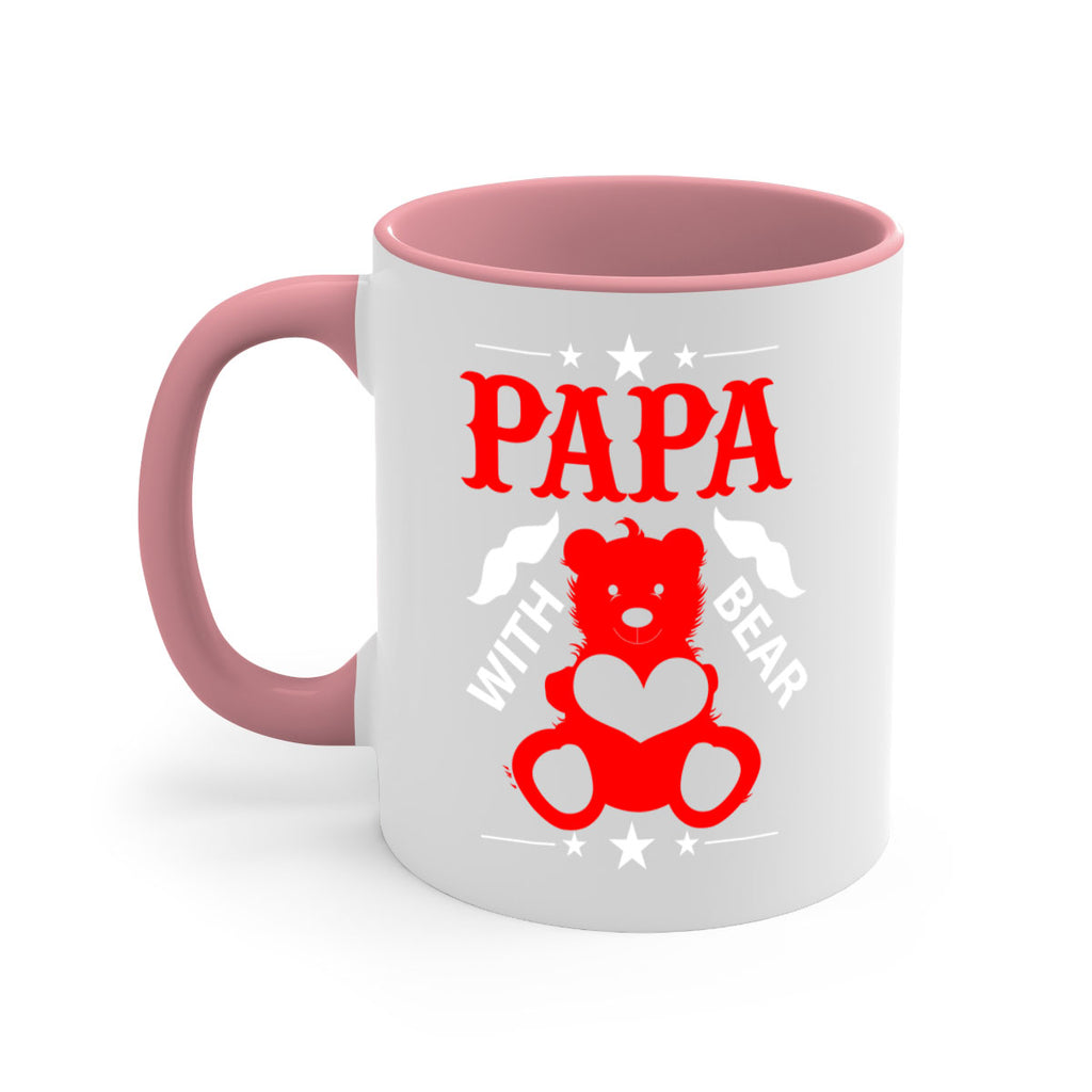 PAPA WITH BEAR 112#- grandpa-Mug / Coffee Cup
