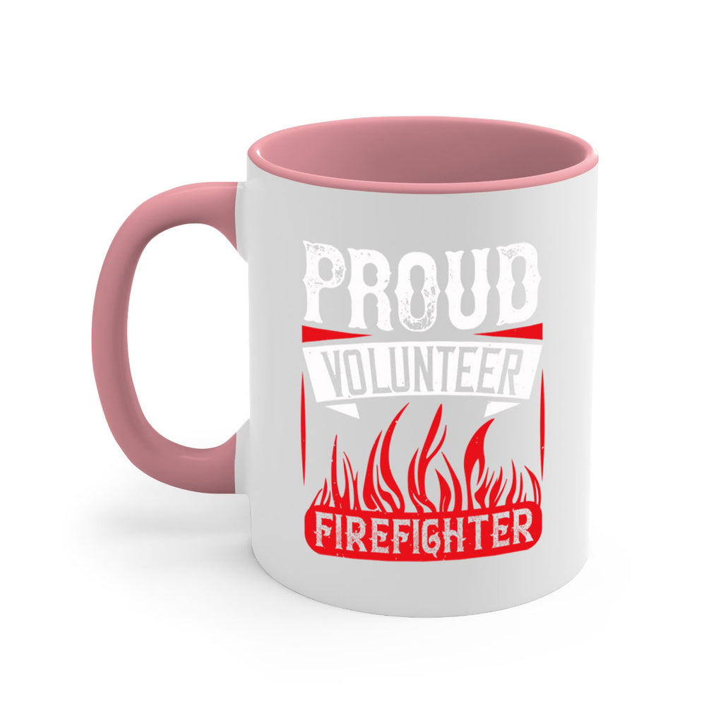 Proud Volunteer Firefighter Style 35#-Volunteer-Mug / Coffee Cup