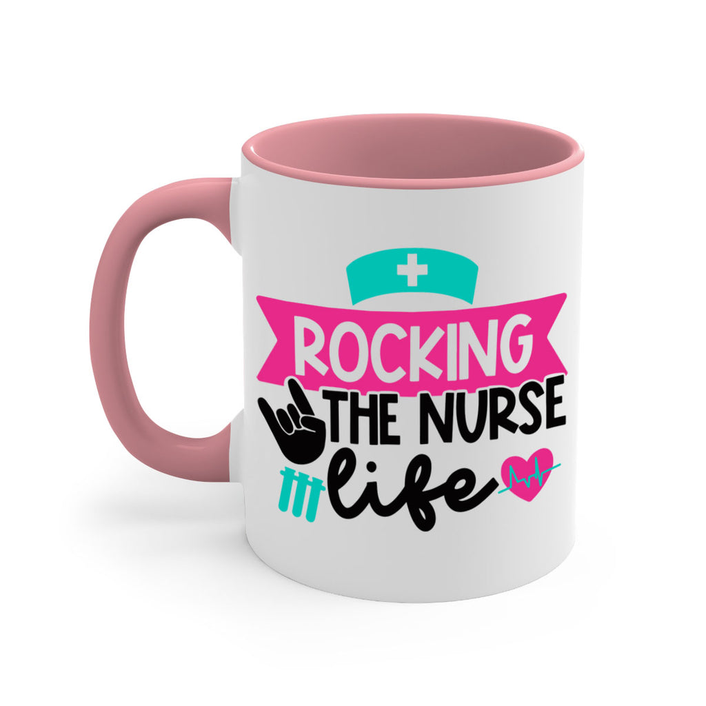 Rocking The Nurse Life Style Style 54#- nurse-Mug / Coffee Cup