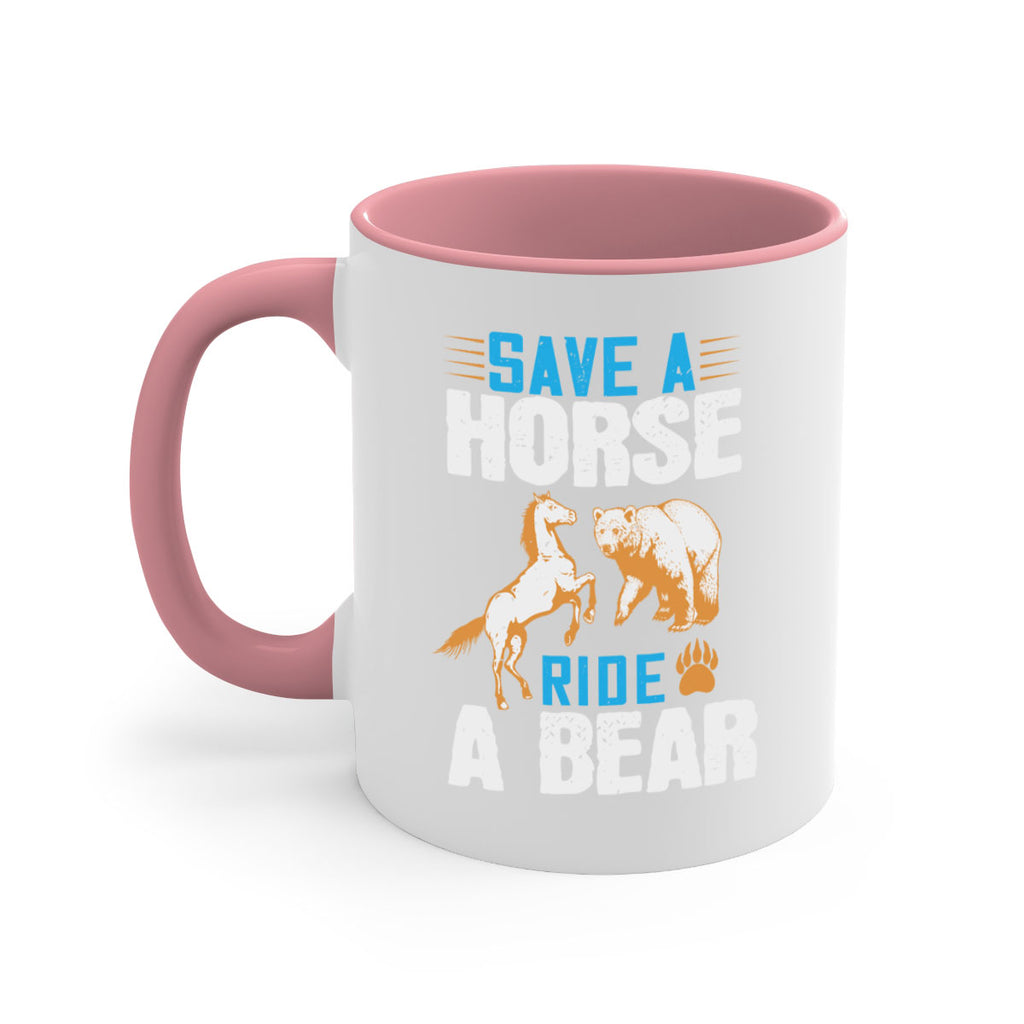 Save a horse, ride a bear 27#- bear-Mug / Coffee Cup