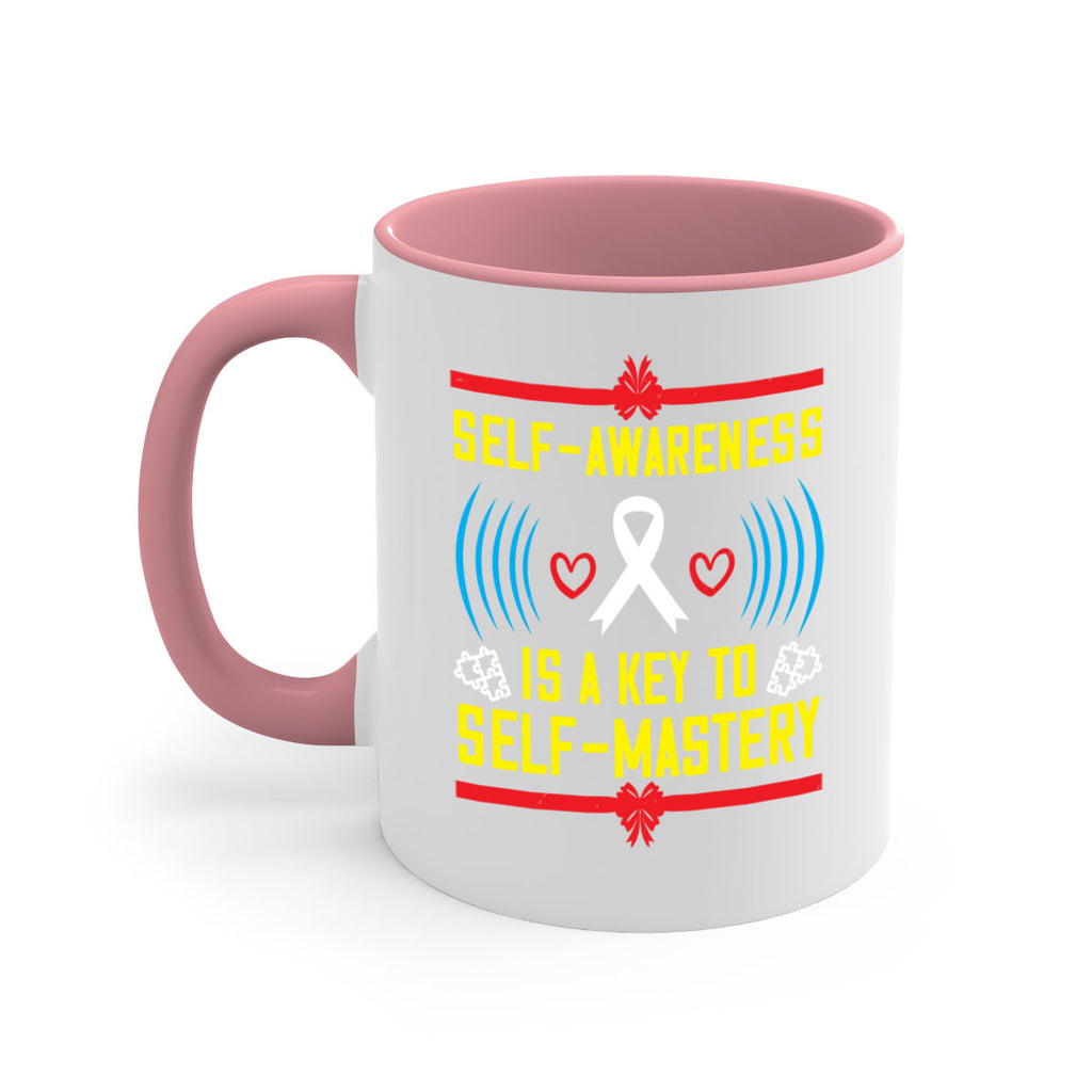 Self wareness is a key to self mastery Style 32#- Self awareness-Mug / Coffee Cup