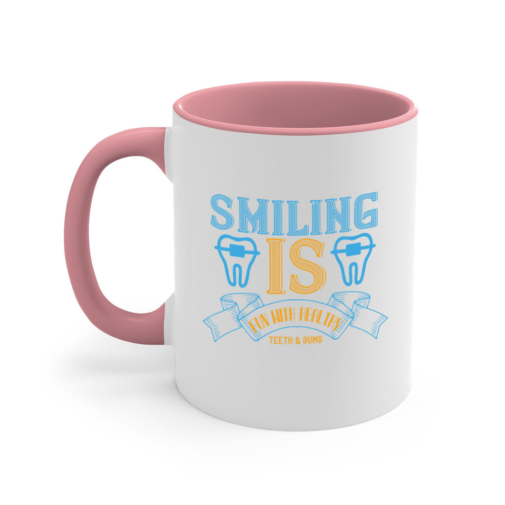 Smiling is Fun With Healthy Teeth Gums Style 20#- dentist-Mug / Coffee Cup