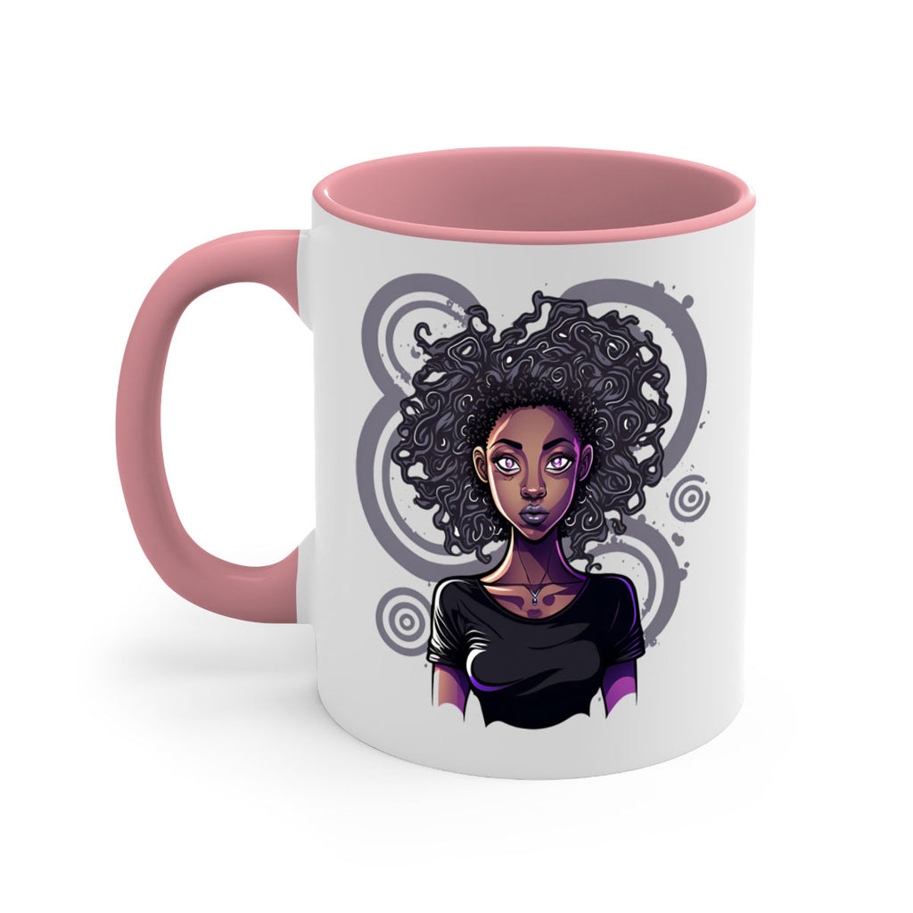 Sparkling Black Girl Design 14#- Black women - Girls-Mug / Coffee Cup