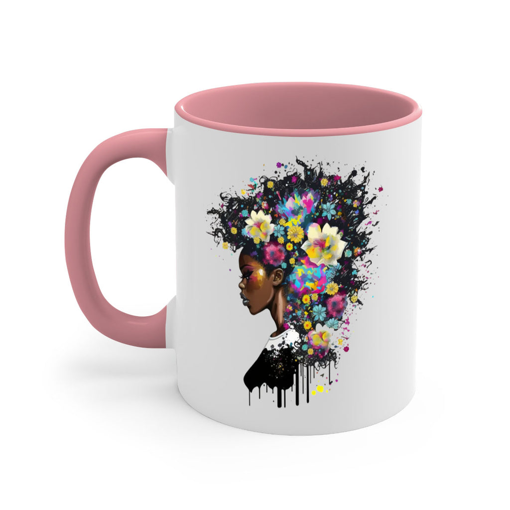 Sparkling Black Girl Design 2#- Black women - Girls-Mug / Coffee Cup