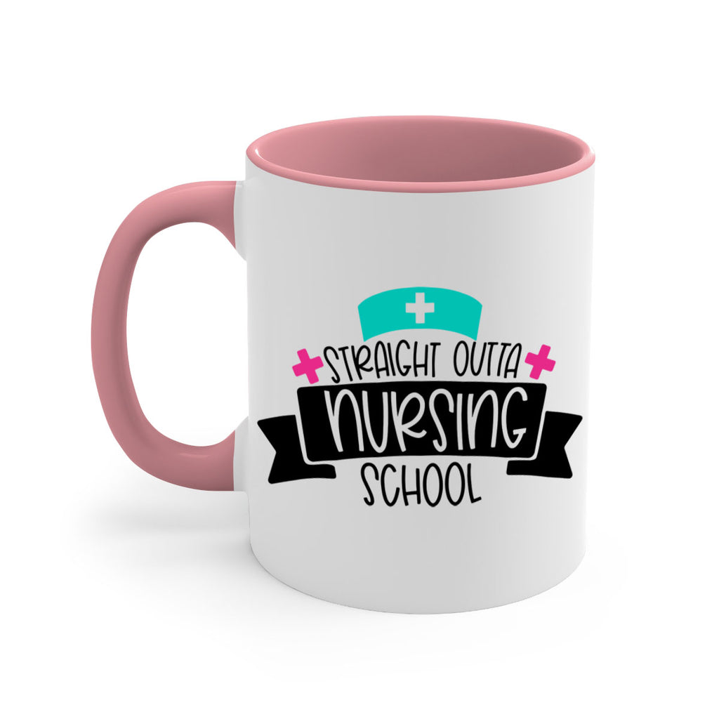 Straight Outta Nursing School Style Style 27#- nurse-Mug / Coffee Cup