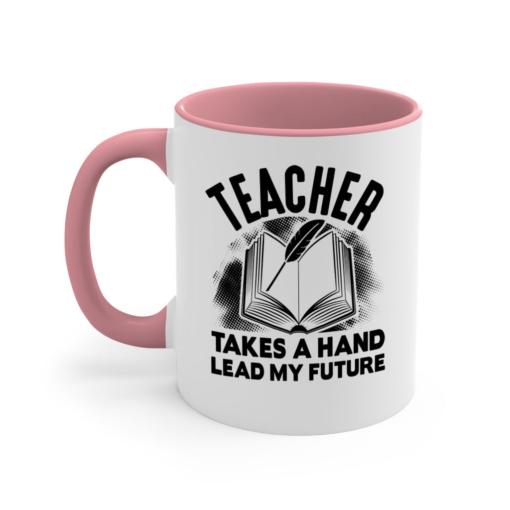 Teacher take a hand Style 202#- teacher-Mug / Coffee Cup